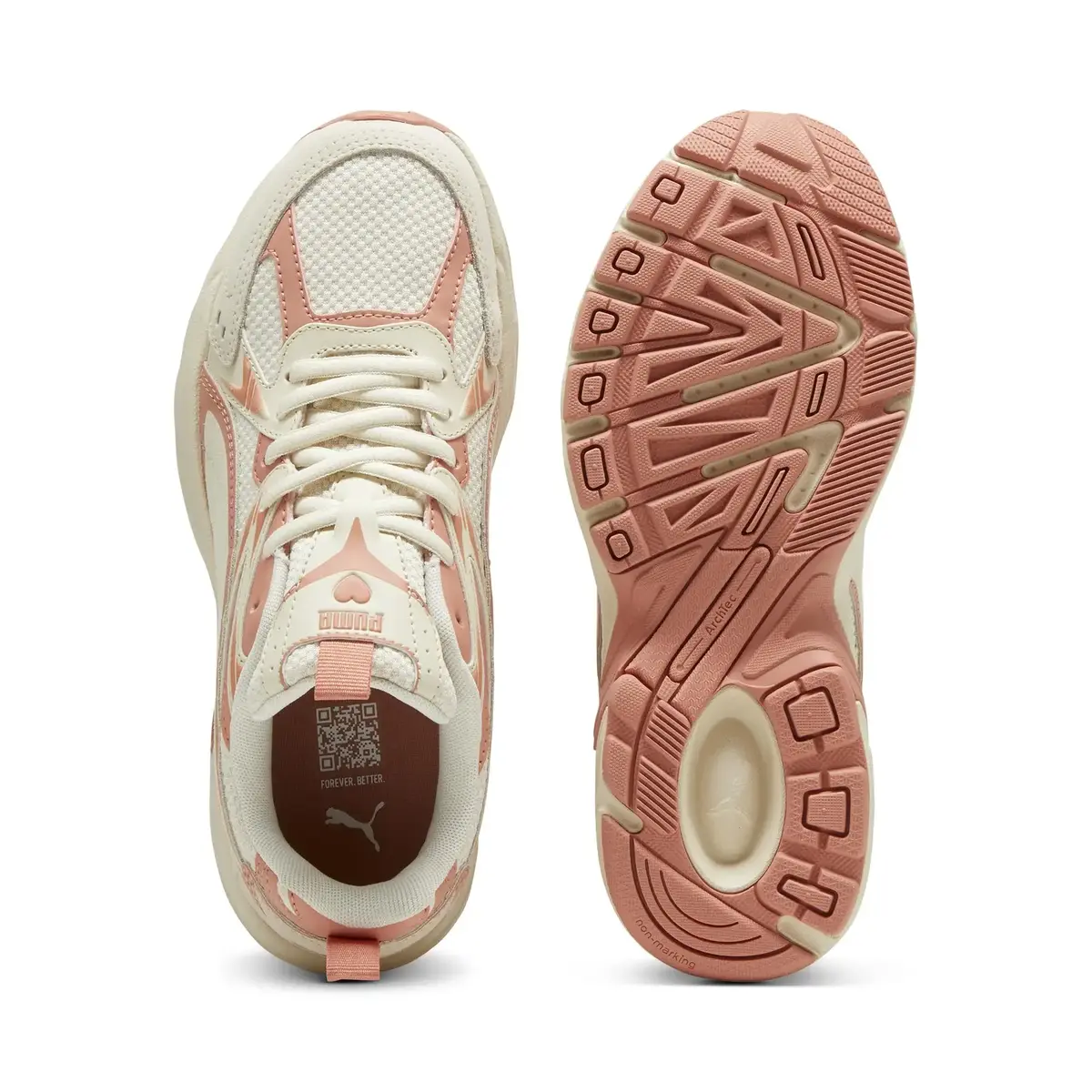 Puma Milenio Tech Suede Coquette Kırık Beyaz Kadın Günlük Spor Ayakkabı