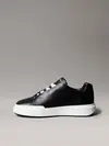 Calvin Klein CHUNKY CUPSOLE HIDE, 0GM Siyah Erkek Spor Ayakkabı