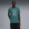 PUMA GRAPHIC Tee Yeşil Erkek T-Shirt
