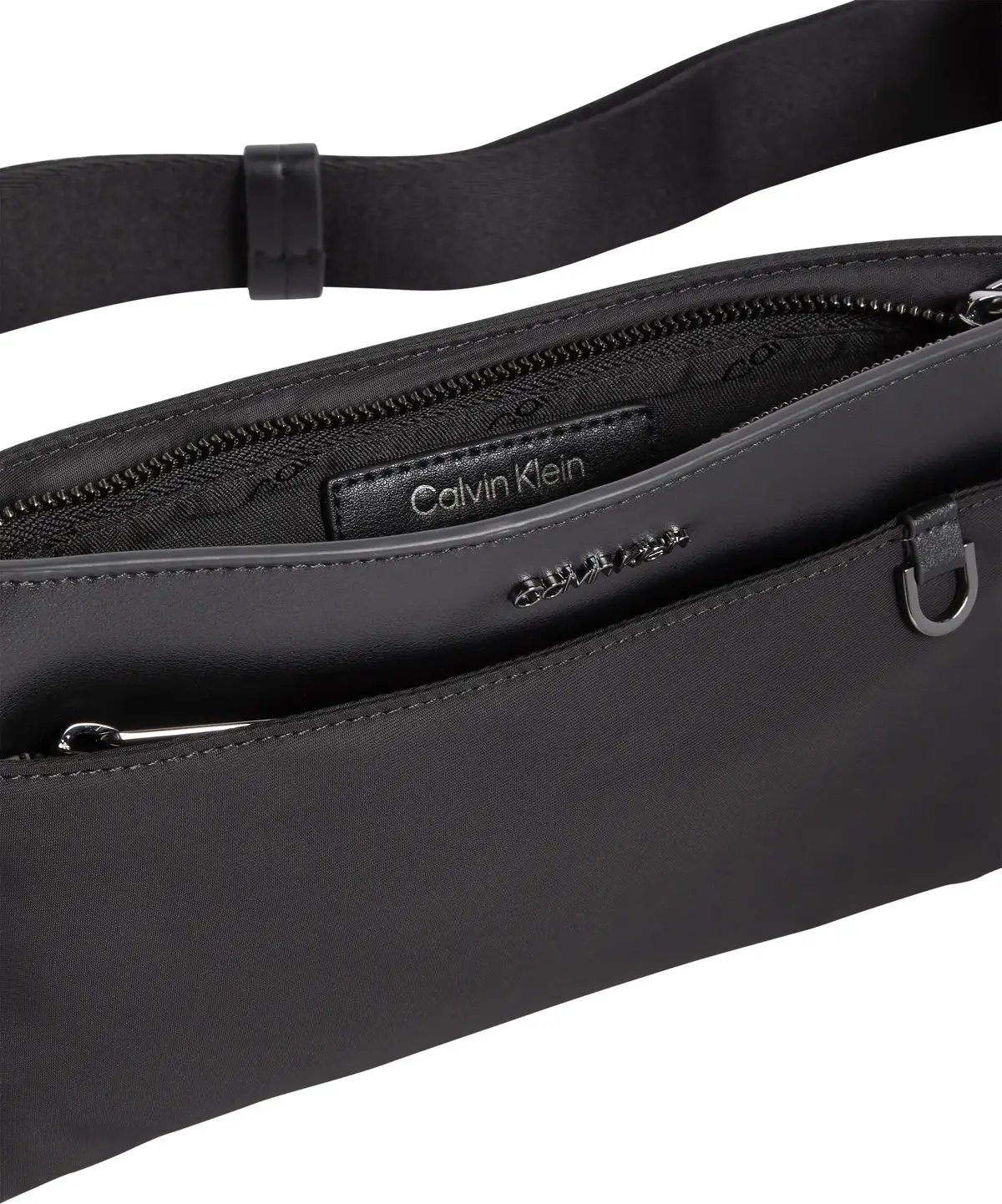 Calvin Klein CK EST. NYLON WAISTB Erkek Siyah Bel Çanta