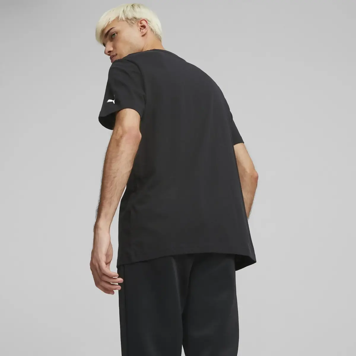 Puma MAPF1 ESS Logo Tee Siyah Erkek/Unisex T-Shirt