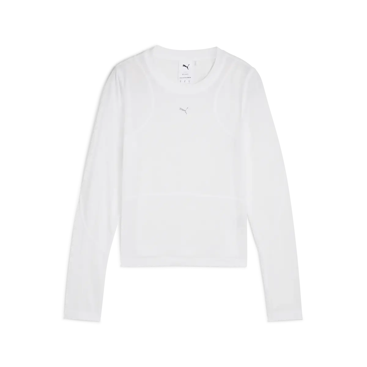Puma THE FAST RACE Longsleeve Beyaz Kadın T-Shirt