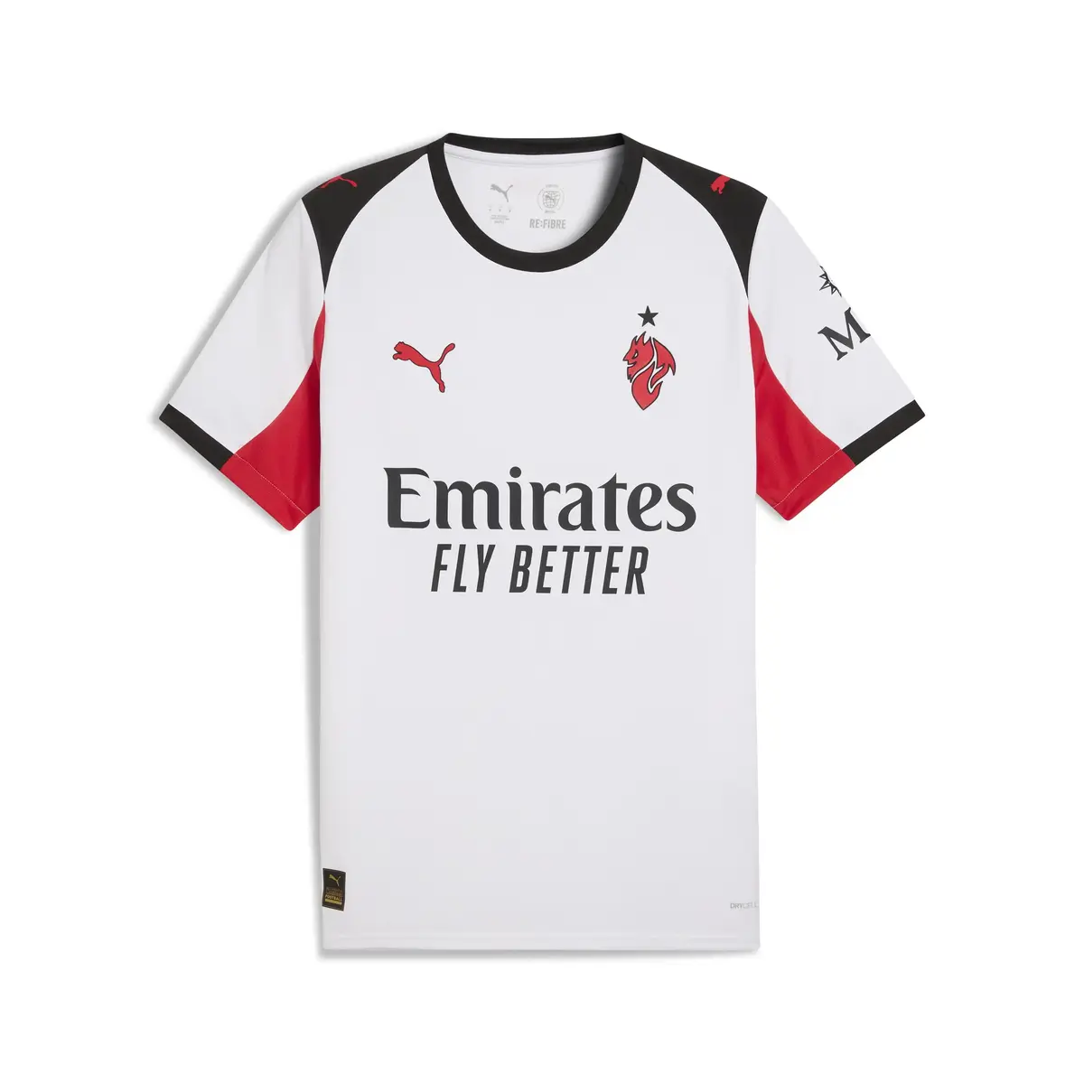 Puma ACM Away Jersey Replica Beyaz Erkek Forma