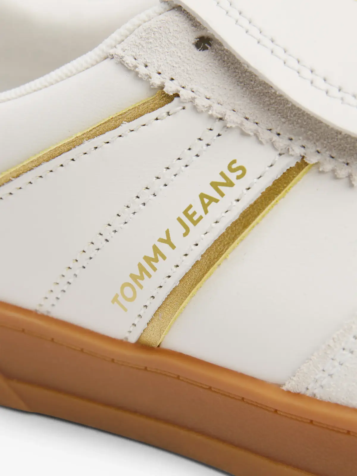 Tommy Hilfiger THE GREENWICH FLAP, 0LX Beyaz Kadın Spor Ayakkabı & Sneaker