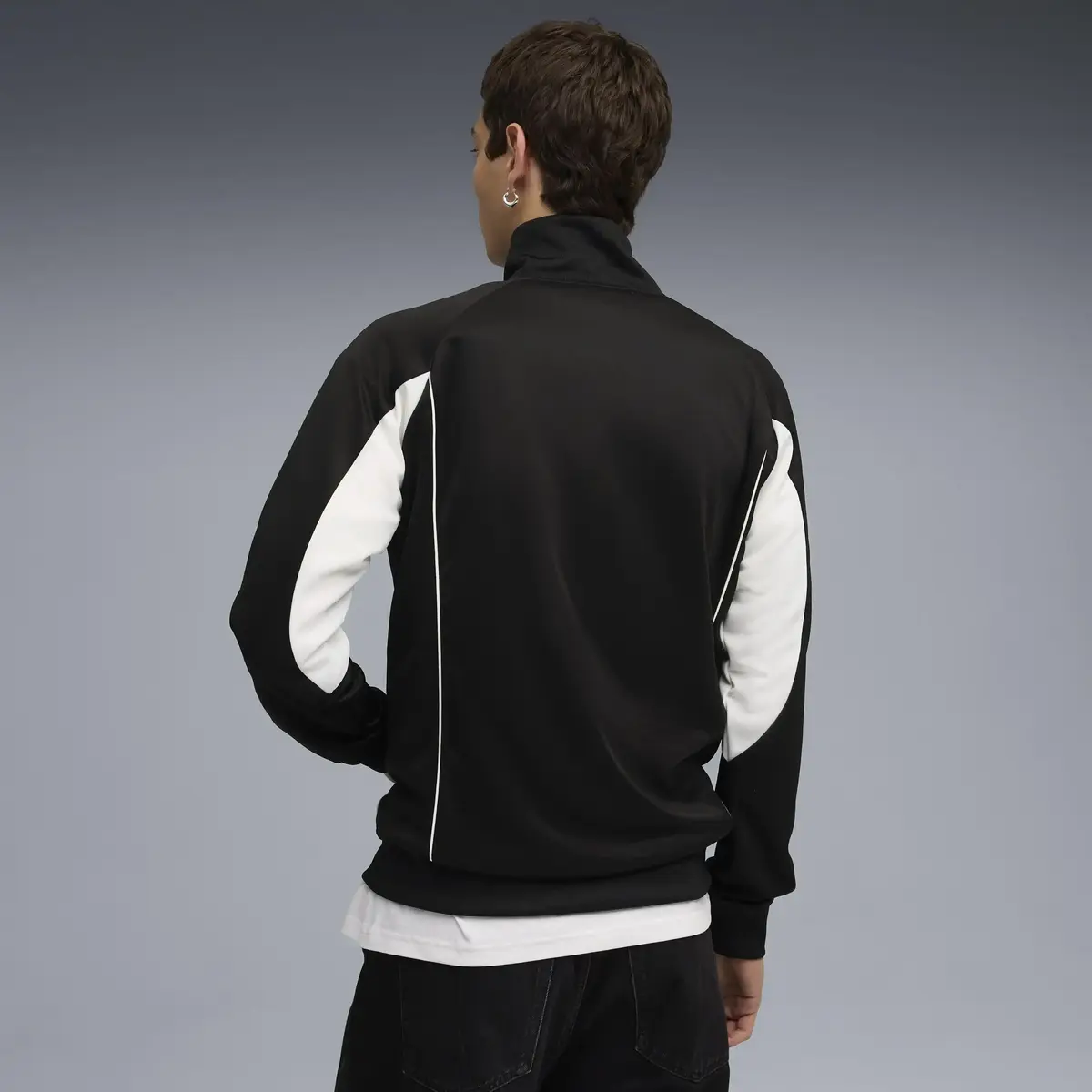 Puma PUMA SPORT Poly Track Jacket Siyah Erkek Ceket