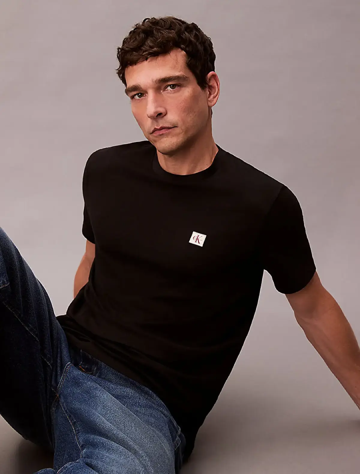 Calvin Klein SS BADGE 30S JERSEY CLASSIC TEE Siyah Erkek Tişört Calvin Klein SS BADGE 30S JERSEY CLASSIC TEE Siyah Erkek Tişört