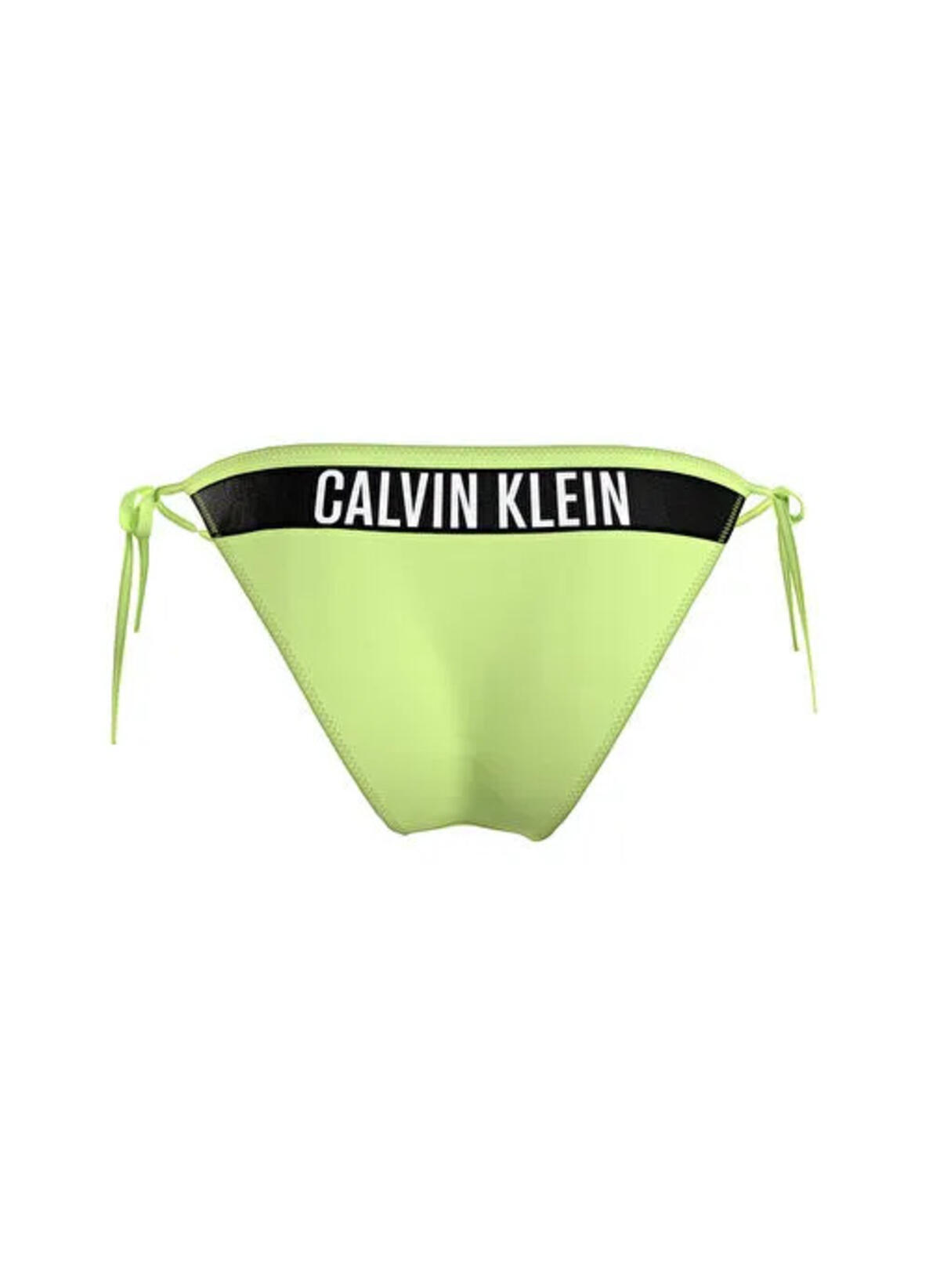 Calvin Klein STRING SIDE TIE Yeşil Kadın Bikini Altı