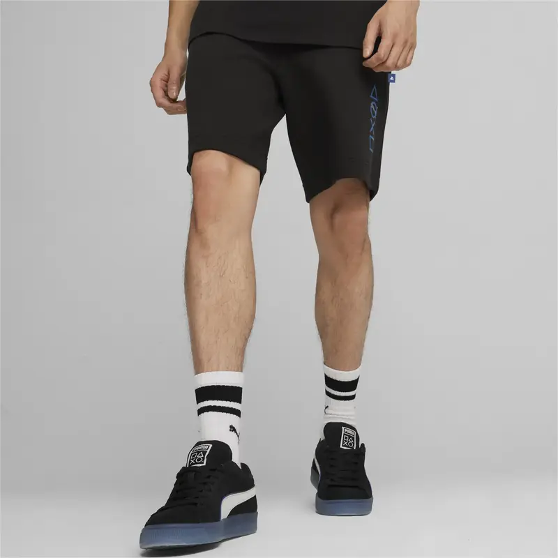 Puma X PLAYSTATION Shorts 8" DK Siyah Erkek Şort