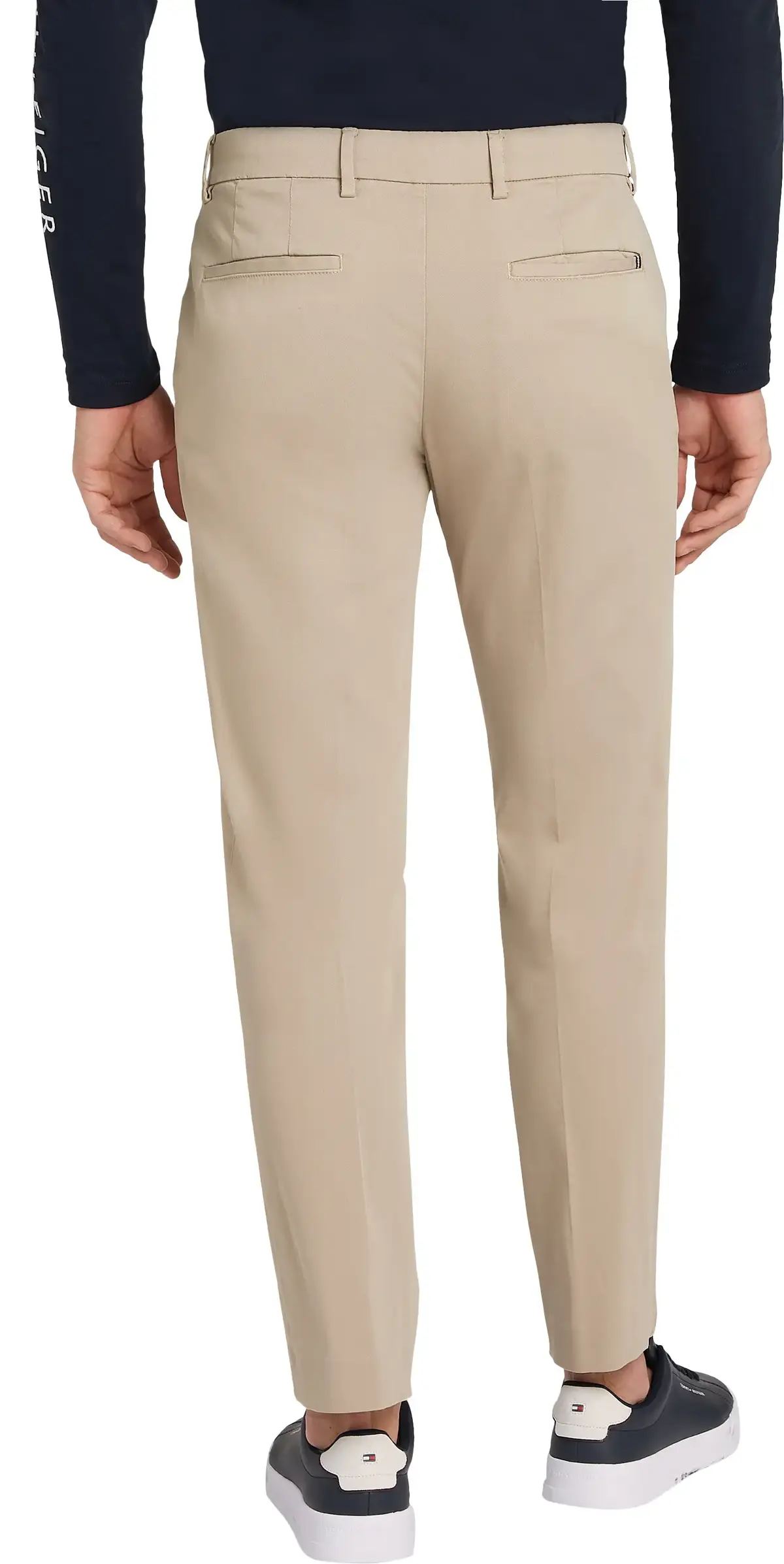 Tommy Hilfiger DC DENTON FF STRUCTU, RBT Bej Erkek Pantolon