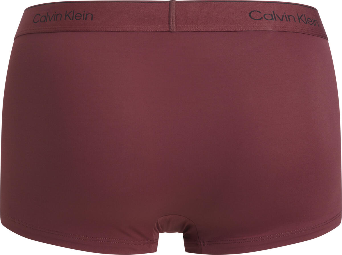 Calvin Klein LOW RISE TRUNK Erkek Bordo Boxer