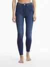 Calvin Klein HIGH RISE SUPER SKIN Kadın Mavi Kot Pantolon