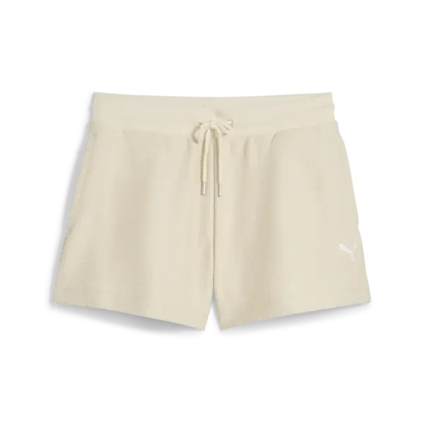 PUMA PREMIUM ESS A-Line Shorts Bej Kadın Şort