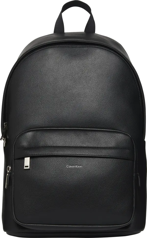 Calvin Klein RAISED ROUND BACKPACK Erkek Siyah Sırt Çanta