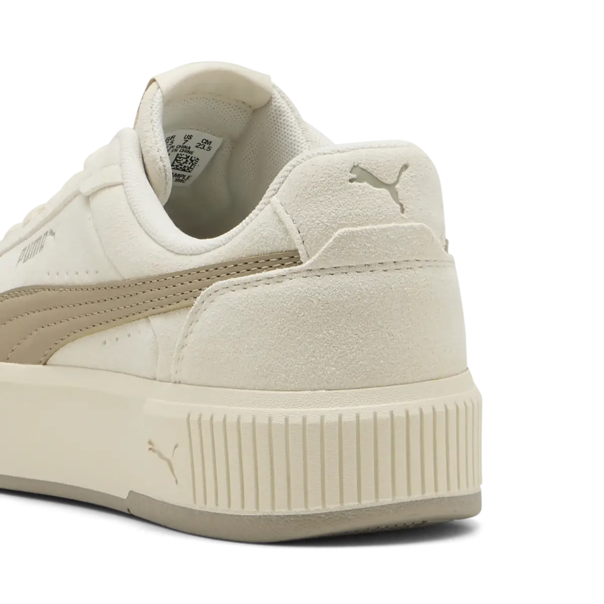 Puma Carina Mia SD Krem Kadın Spor Ayakkabı & Sneaker