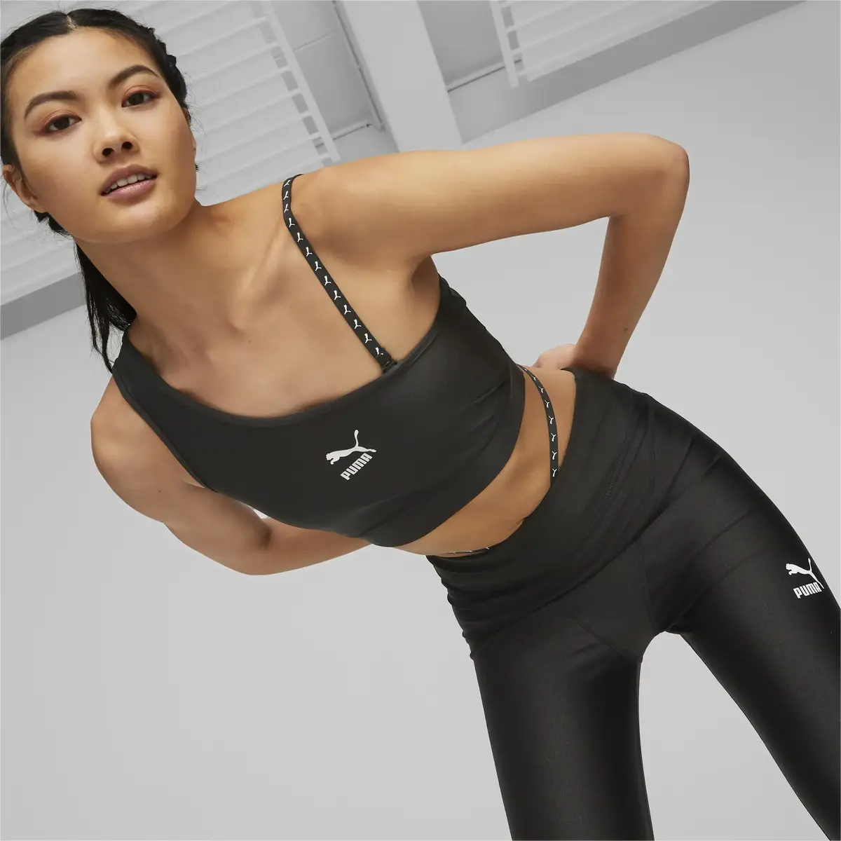 Puma DARE TO Crop Top Siayh Kadın T-Shirt