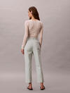 Calvin Klein STRAIGHT LEG STRETCH, 3Q0 Gri Kadın Pantalon