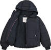 Tommy Hilfiger NEW YORK PUFFER JACK Kadın Siyah Şişme Mont