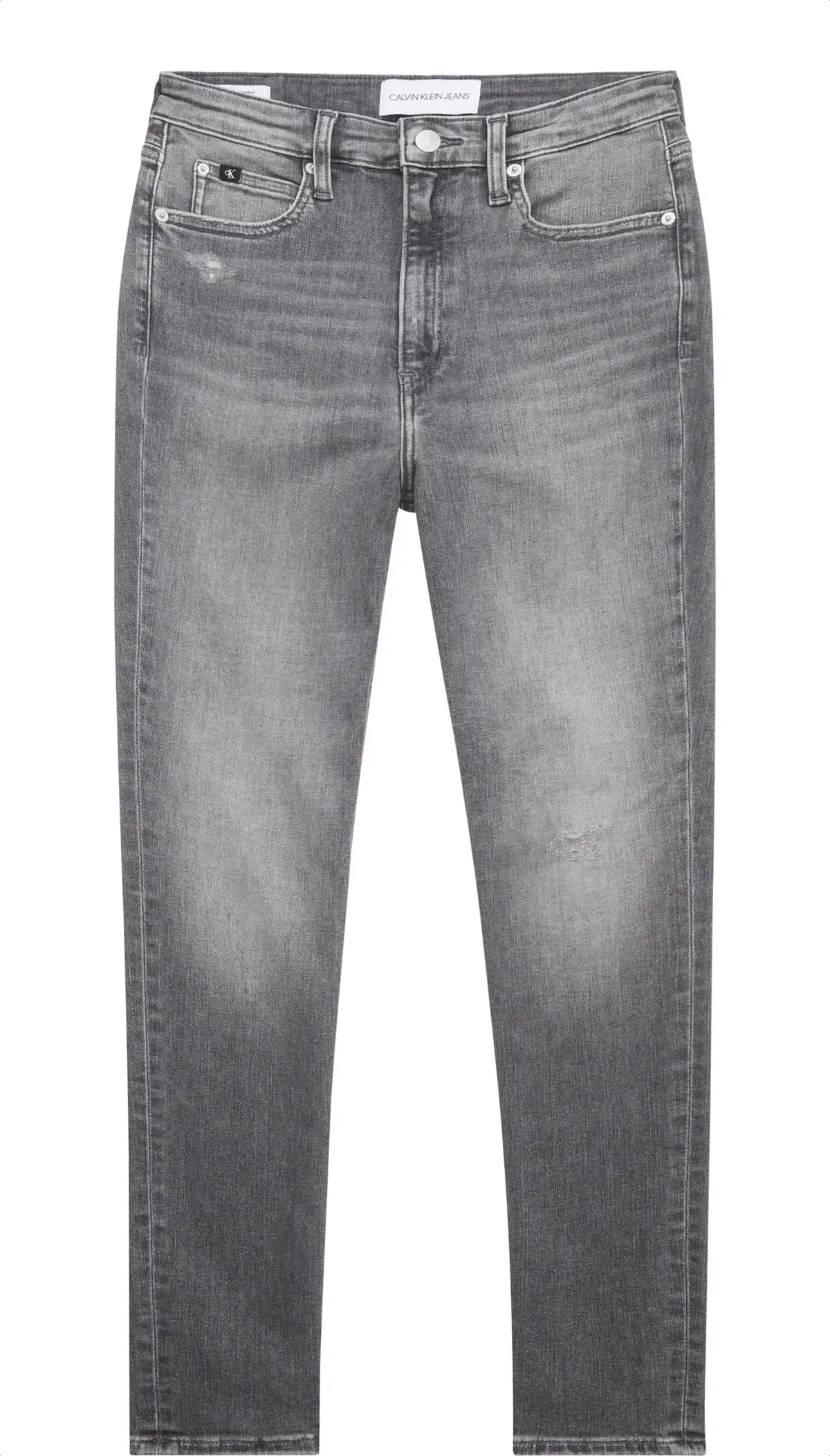 Calvin Klein HIGH RISE SKINNY Kadın Antrasit Kot Pantolon