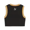 Puma PUMA TEAM Graphic Crop Tee Siyah Kadın Tişört