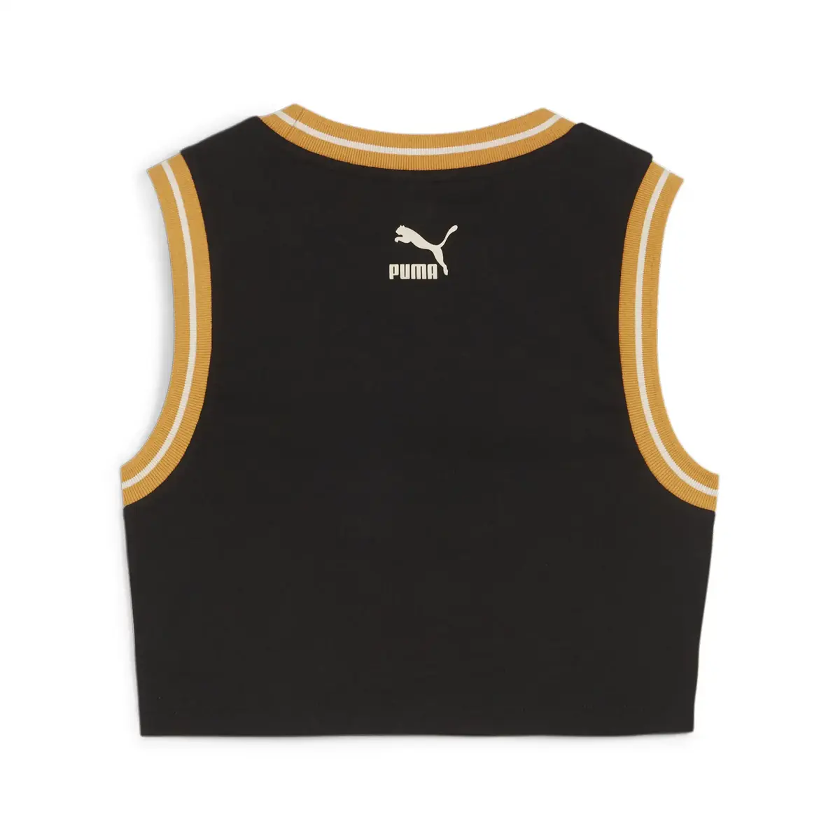 Puma PUMA TEAM Graphic Crop Tee Siyah Kadın Tişört