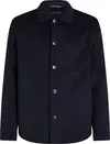 Tommy Hilfiger DC WOOL SHIRT JACKET, DW5 Siyah Erkek Gömlek