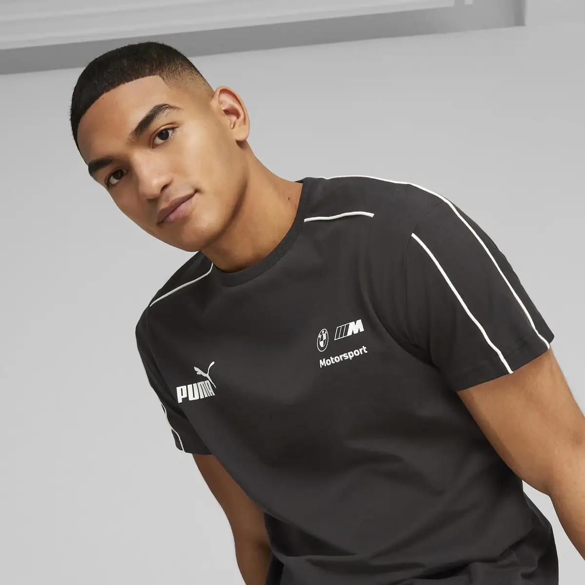 Puma BMW MMS MT7 Tee Siyah Erkek/Unisex T-Shirt