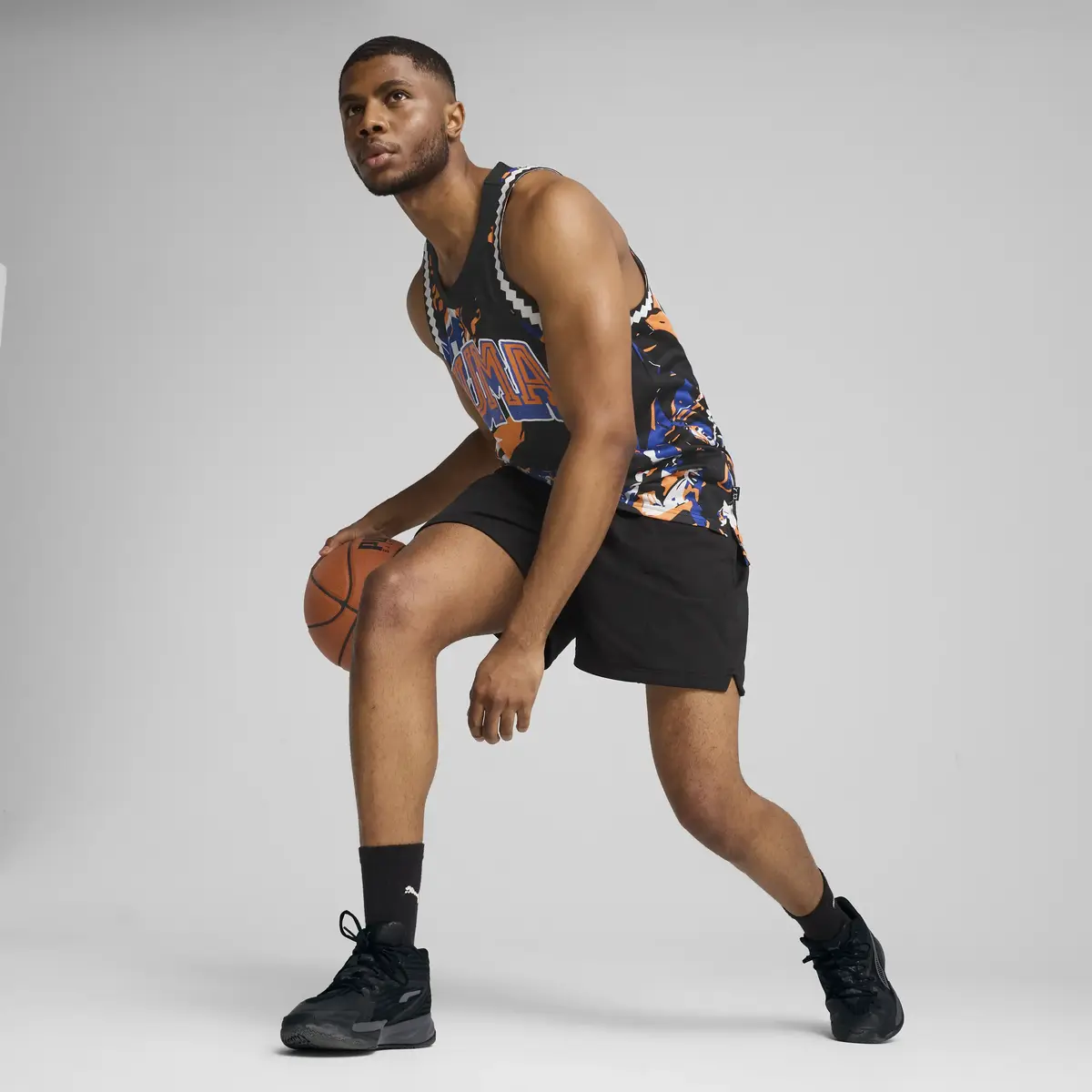 Puma Rival Rage AOP Mesh Tank Erkek T-Shirt & Polo
