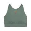Puma PWR FIRST MILE BRA Yeşil Kadın Spor Sütyeni/Bra