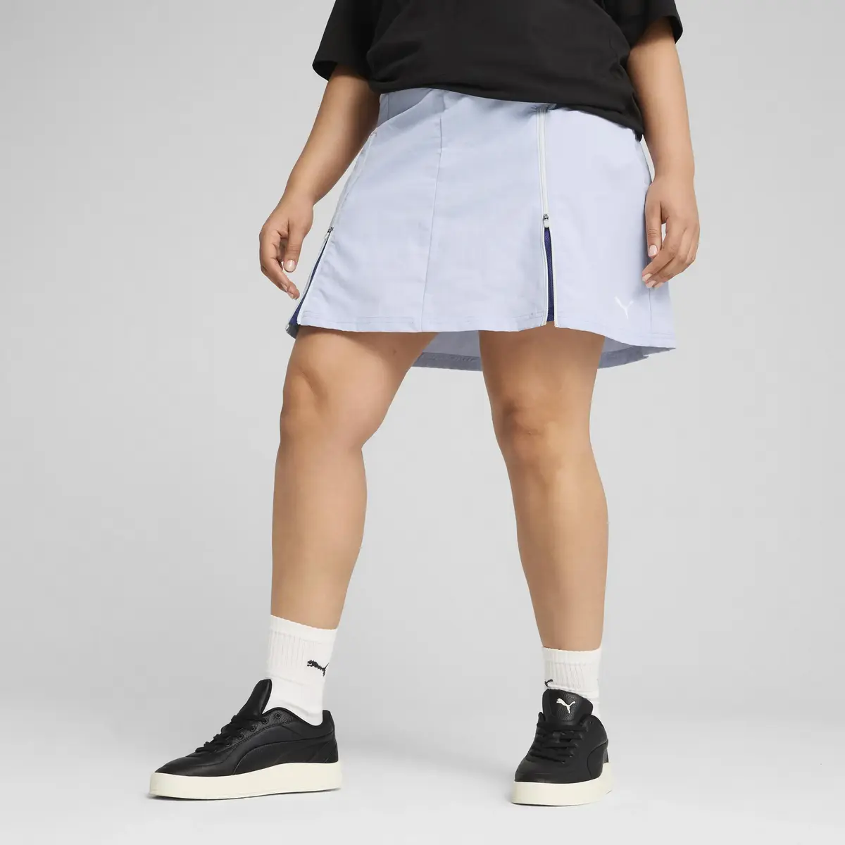 PUMA DARE TO Zip-Off Skirt Mavi Kadın Etek