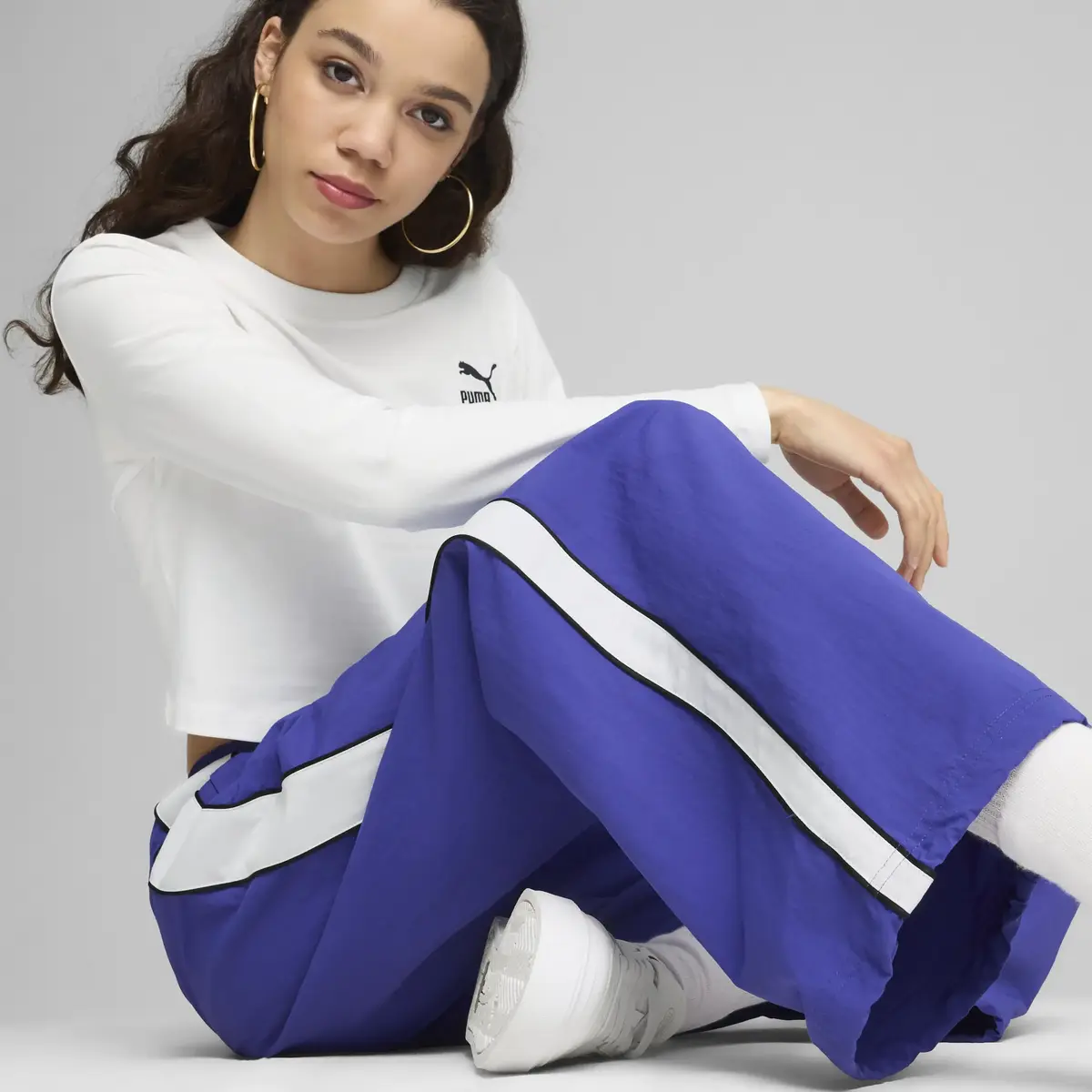 Puma T7 PLAY.PARIS. Track Pants Mor Erkek Eşofman Altı