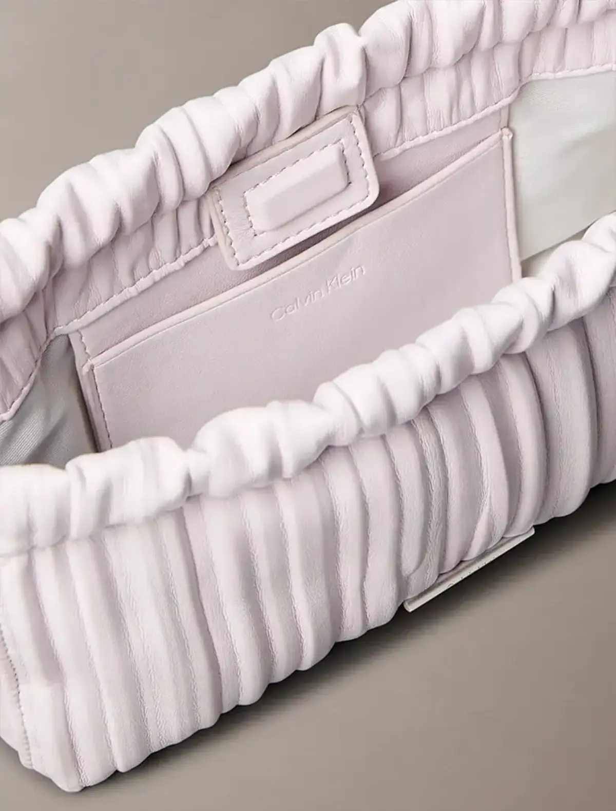 Calvin Klein PLISSE MINI DRAWSTRING BAG Pembe Kadın El Çantası