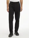 Calvin Klein TECH COTTON STRETCH Erkek Siyah Kumaş Pantolon