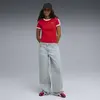 Puma T7 Slim Tee Kırmızı Kadın T-Shirt