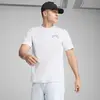 PUMA GRAPHICS Hotel Relaxed Tee Beyaz Erkek T-Shirt