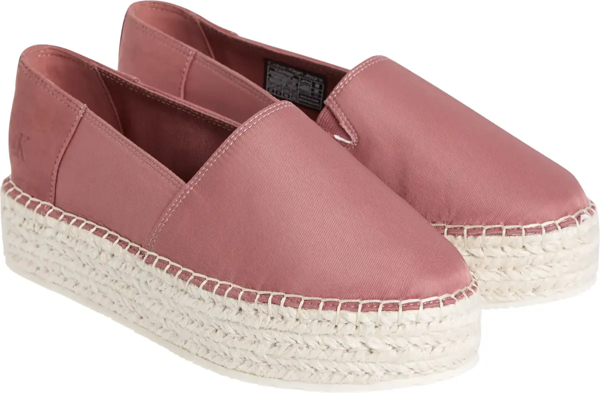 Calvin Klein FLATFORM ESPADRILLE, GAM Pembe Kadın Ayakkabı-Bot