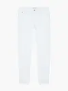 Calvin Klein SKINNY Erkek Beyaz Kot Pantolon