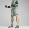 PUMA M CLOUDSPUN 7" KNIT SHORT Yeşil Erkek Şort