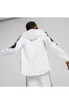 Puma Evostripe Full-Zip Hoodie Beyaz Erkek Fermuarlı Hoodie