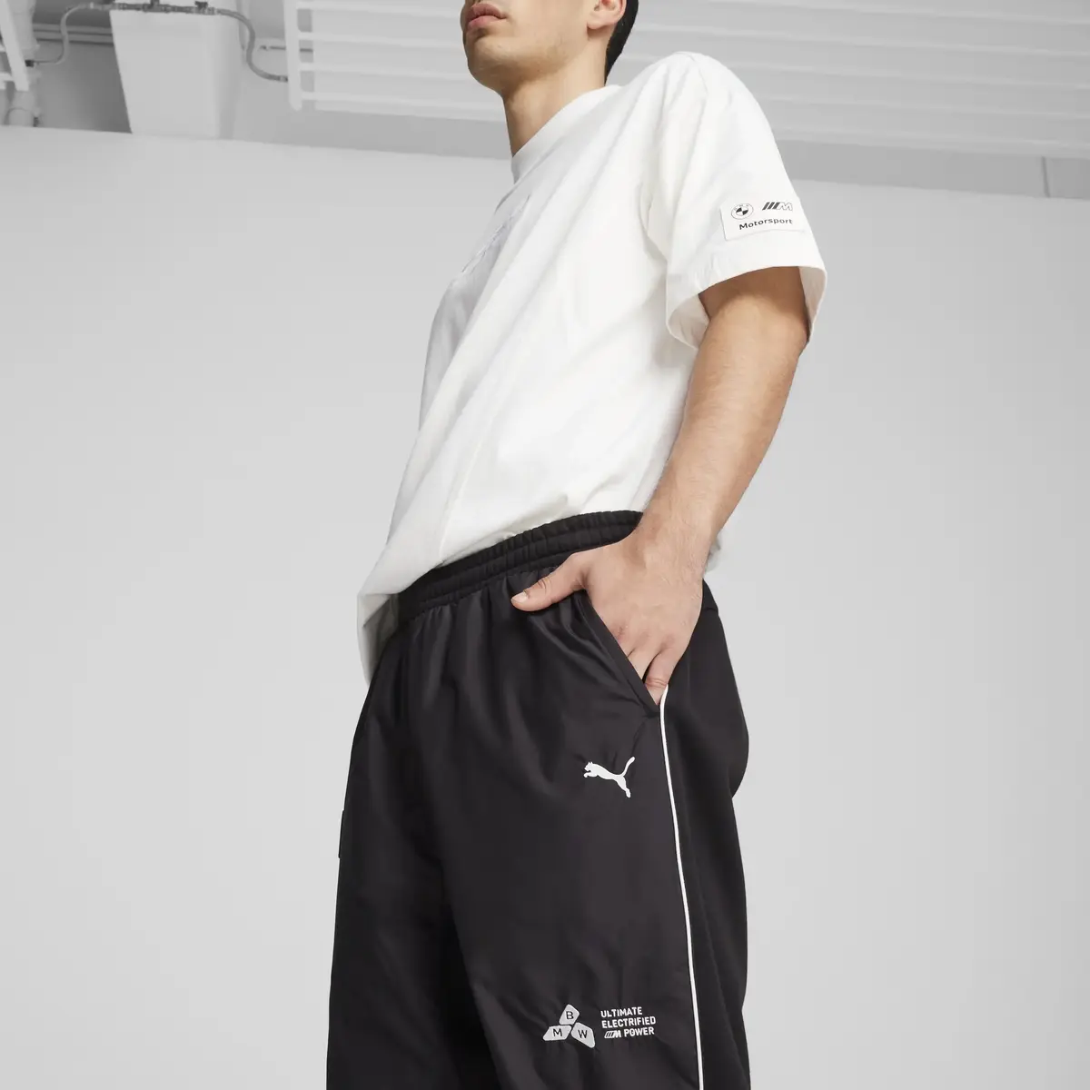 Puma BMW MMS STATEMENT PANTS Siyah Erkek Eşofman Altı