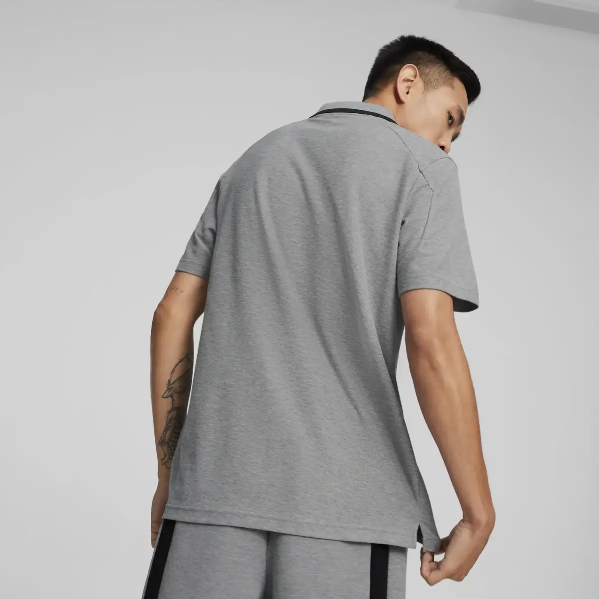 Puma BMW MMS Polo Gri Erkek T-Shirt & Polo