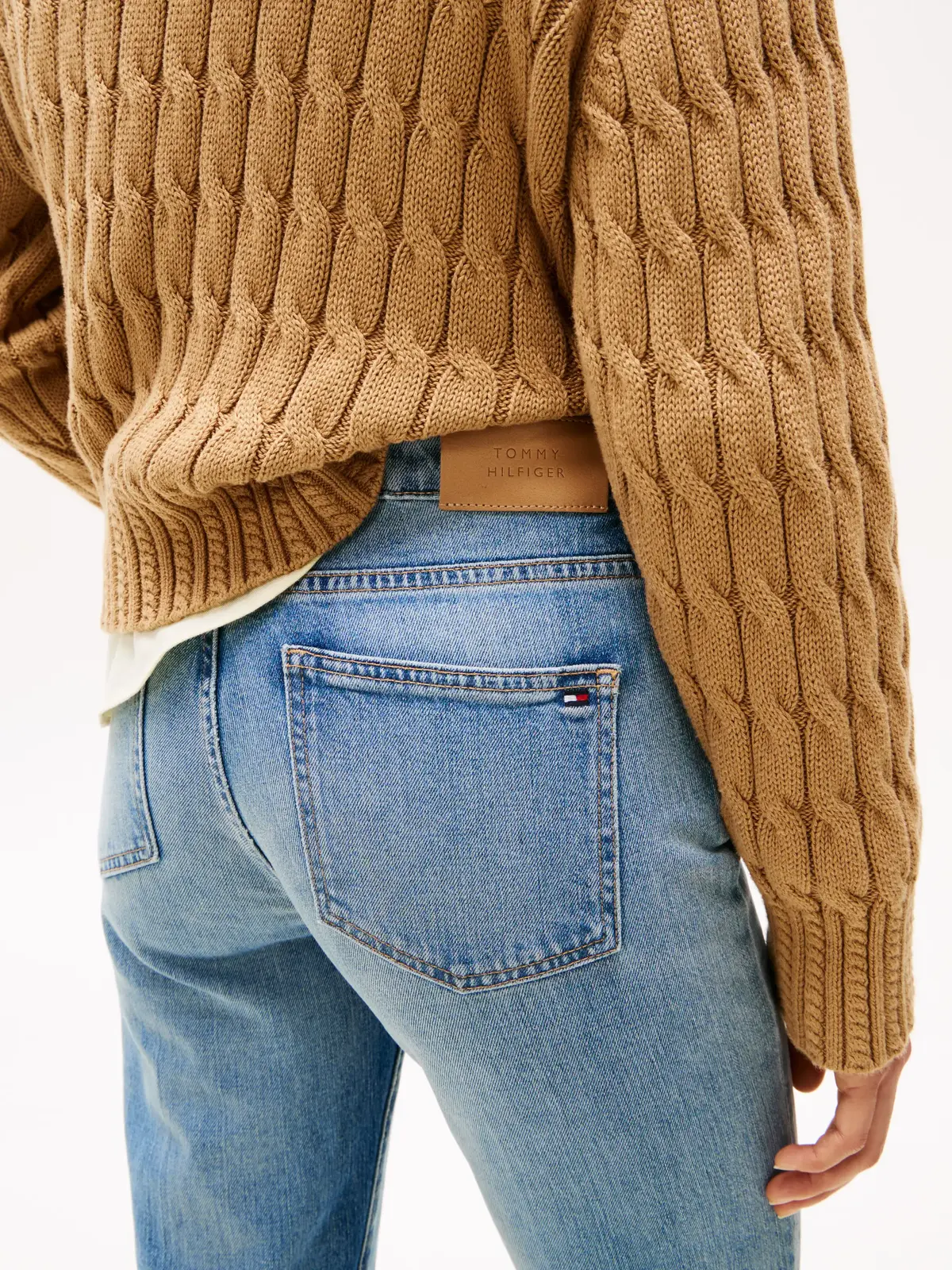 Tommy Hilfiger BOOTCUT RW TOBY, 1A6 Mavi Kadın Jean Pantolon