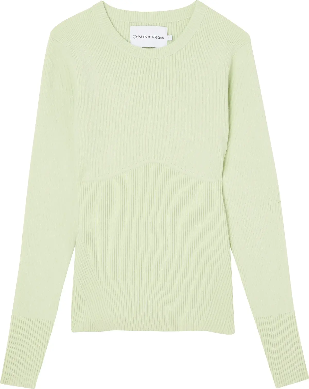 Calvin Klein BUST DETAILING TIGHT Kadın Yeşil Kazak