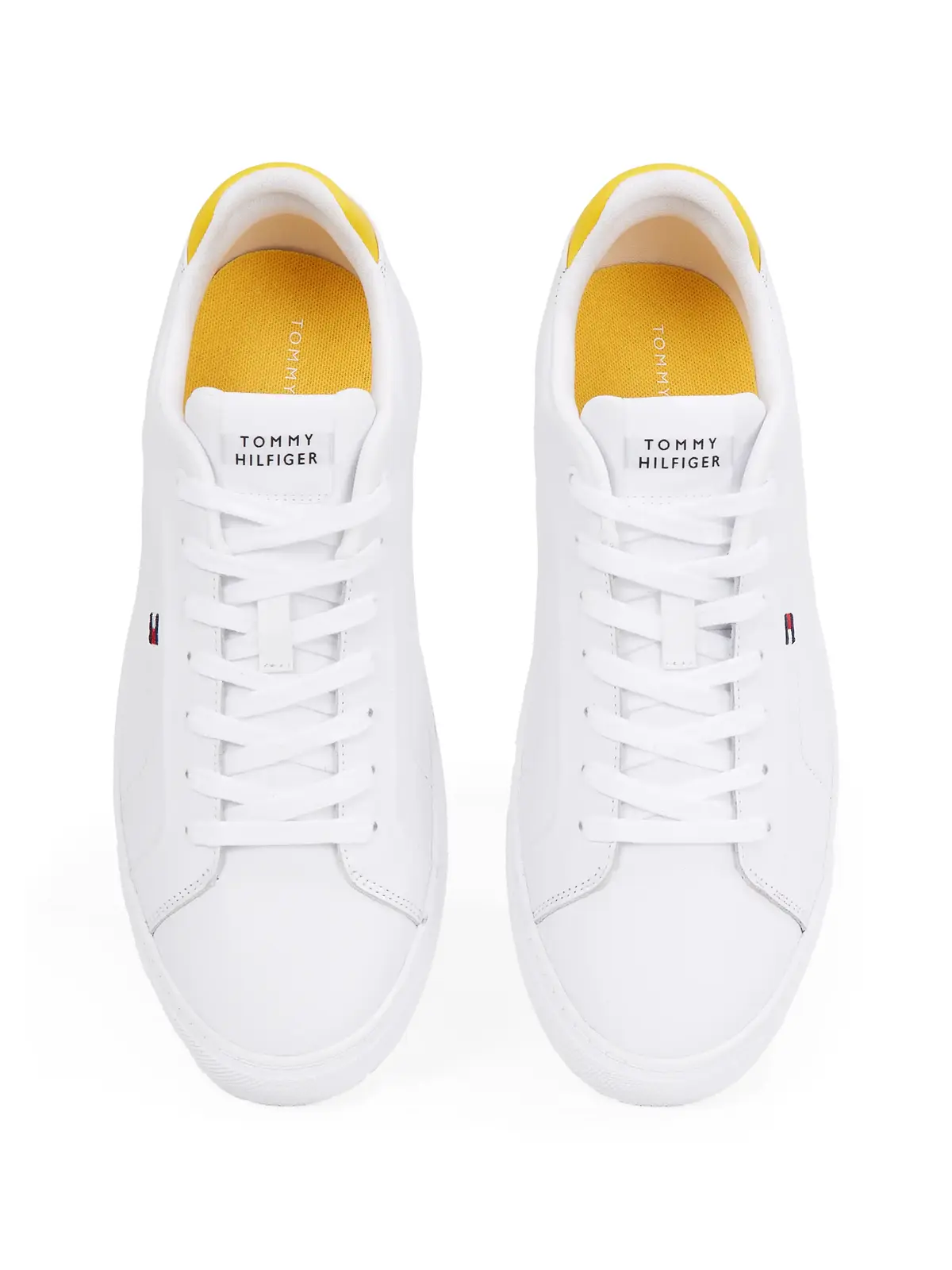 Tommy Hilfiger ICON COURT PINPERF L Beyaz Erkek Spor Ayakkabı & Sneaker