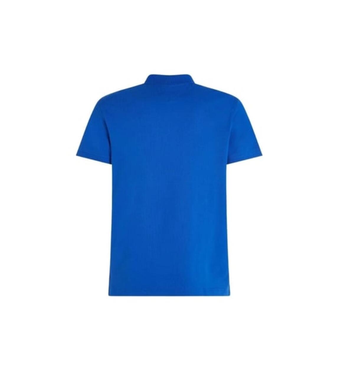 Tommy Hilfiger 1985 SLIM POLO, C66 Mavi Erkek T-Shirt