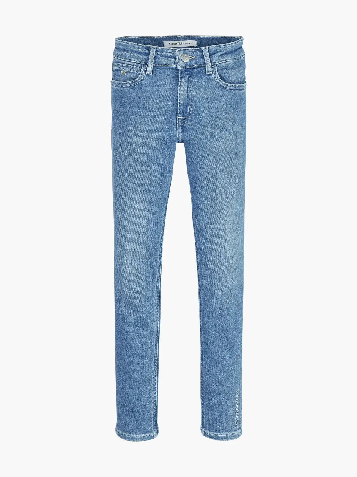 Calvin Klein SKINNY MR AZURE BLUE Kadın Mavi Kot Pantolon