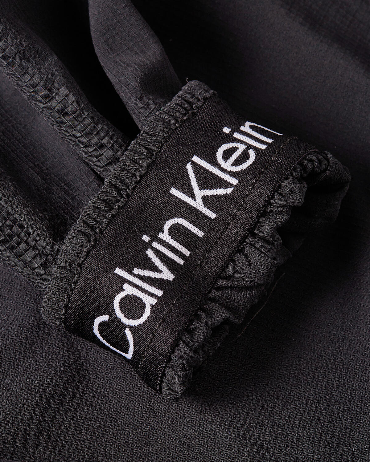 Calvin Klein PW - 1/4 Zip Anorak Kadın Siyah Mont