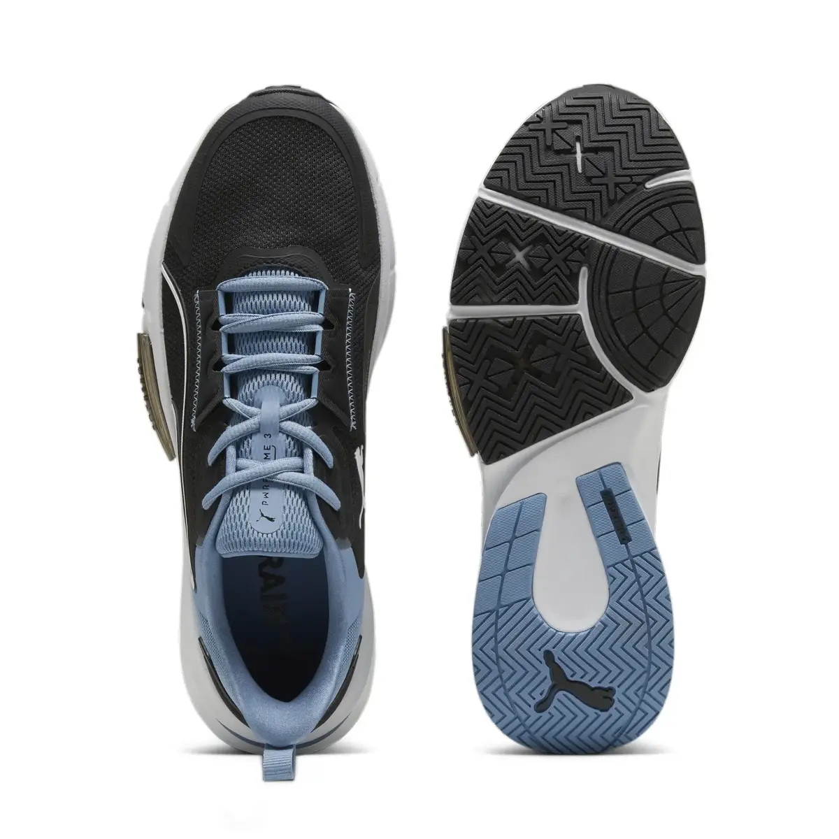 Puma PWRFrame TR 3 Siyah-Mavi Erkek Yürüyüş ve Koşu Ayakkabısı