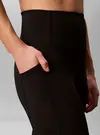 Calvin Klein ICON SPORT 7/8 LEGGI, UB1 Siyah Kadın Tayt