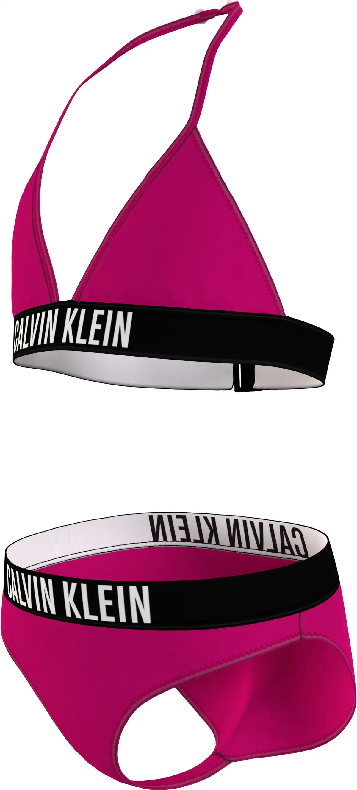 Calvin Klein TRIANGLE BIKINI SET Kadın Pembe Bikini Takımı