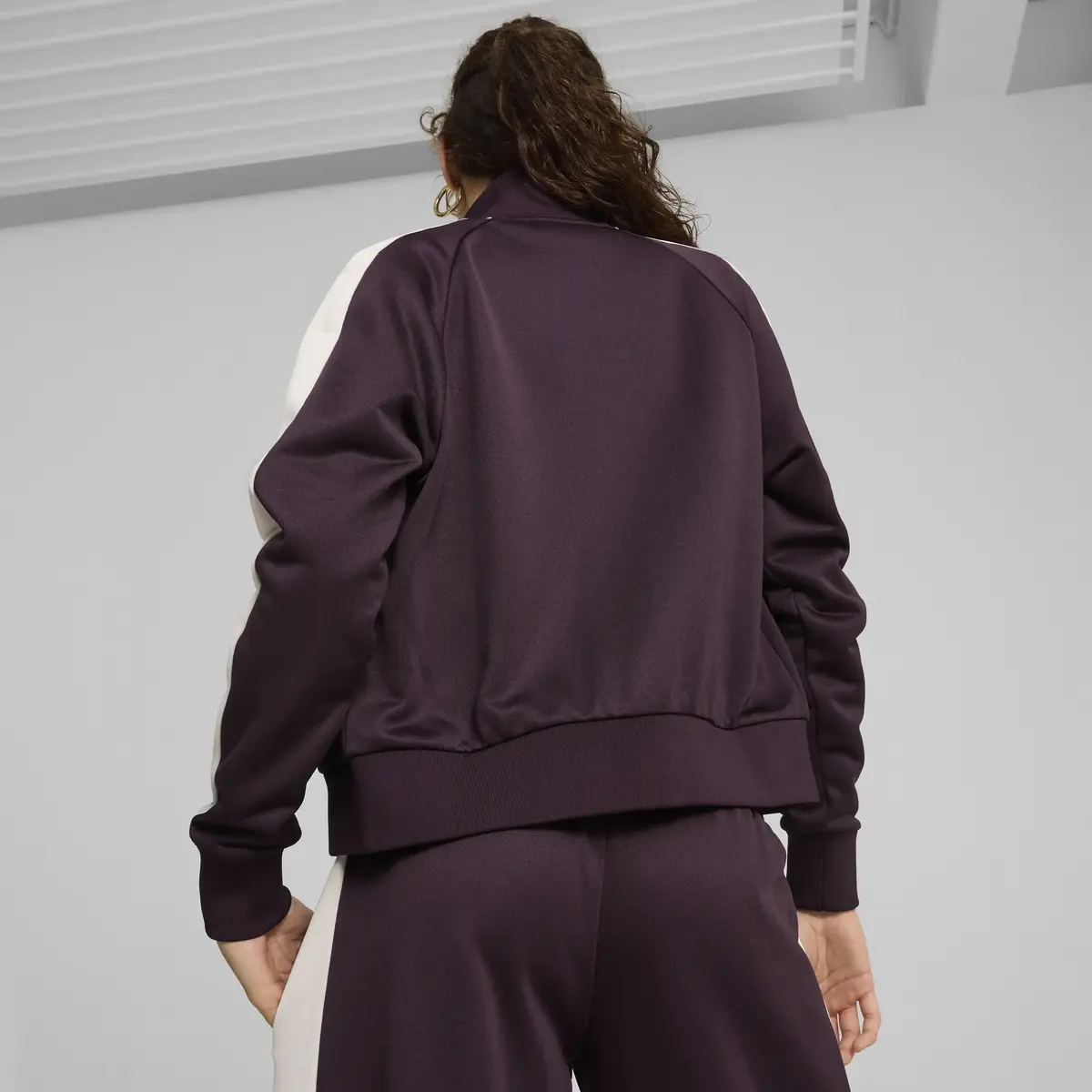 Puma ICONIC T7 Track Jacket Siyah Kadın Sweatshirt